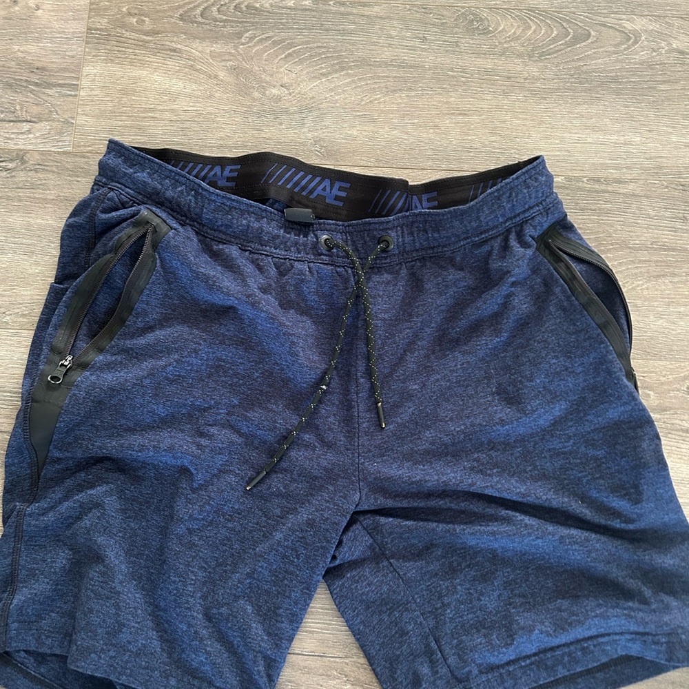 American Eagle Outfitters Blue Athletic Shorts